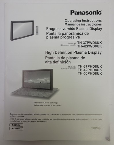 Panasonic 37pwd8uk - th-37pwd8uk, /