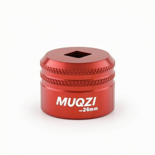 Damping top cap socket - cap, knurled