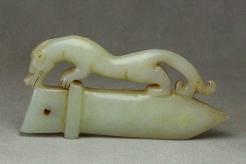 Chinese antique old hetian - old,