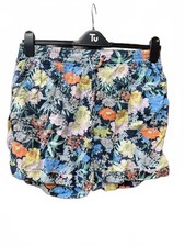 Next Navy Floral Linen Blend