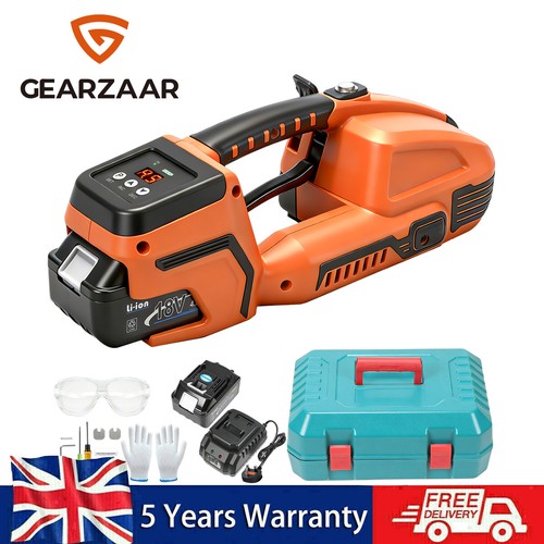 Strapping tool battery powered - battery,