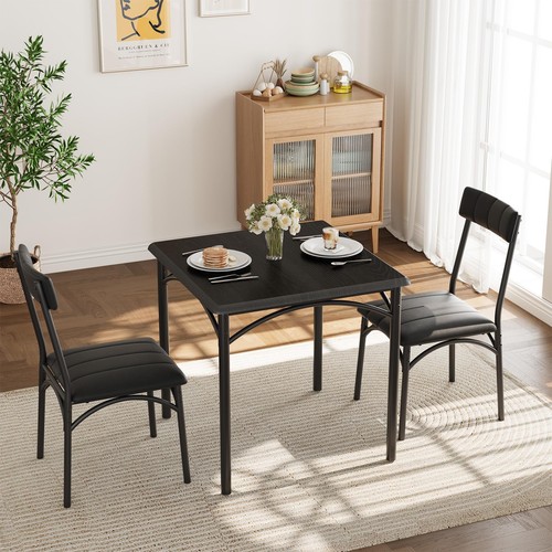 Piece metal frame - metal, dining