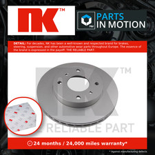 2x Brake Discs Pair Vented