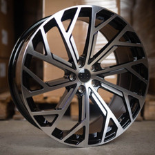 19" s8 black polishe alloy