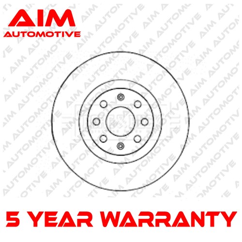 Brake disc front aim fits - disc,