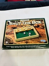 Vintage Shut The Box Game By