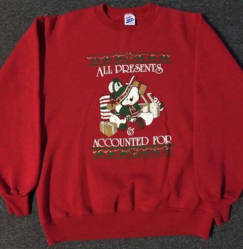 Vtg 80s christmas - christmas, teddy