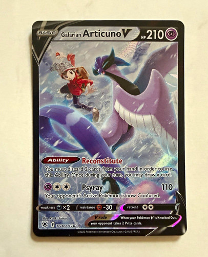 Galarian articuno tg16 tg30 - galarian, tg16/tg30