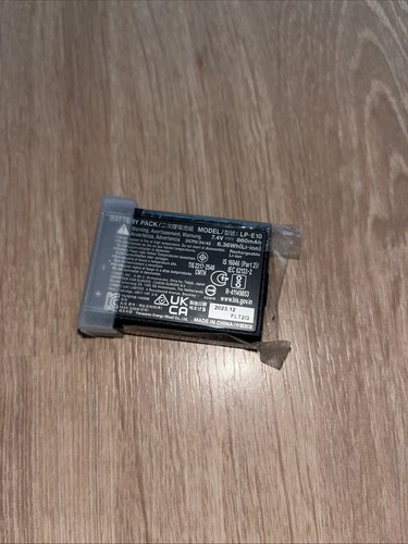 Original canon e10 battery - canon, lp-e10