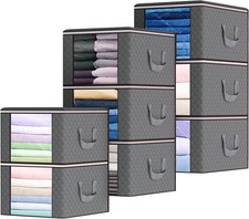 8 Pack 90L Storage Bags With