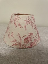 TOILE DE JOUY PINK LAMPSHADE ** FRENCH COUNTRY STYLE CHIC