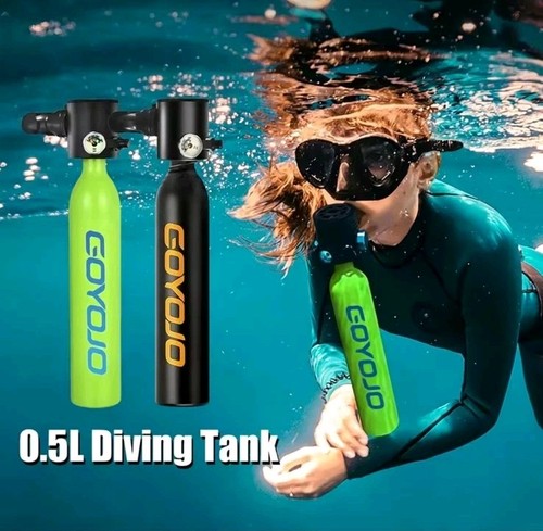 Mini scuba tank diving - scuba,