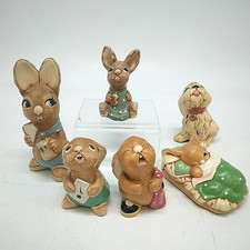 Pendelfin Rabbits/Dogs Vintage