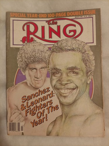 The ring magazine march 1982 - magazine,