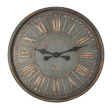 Large Round Distressed Green