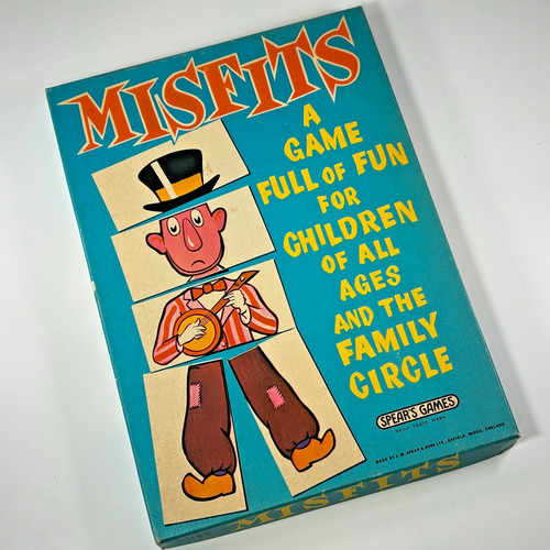 1964 spears misfits - “misfits”, card