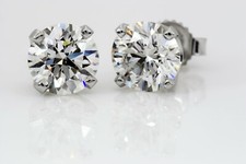 3.42 Carat E Si2 Round Diamond