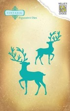 Reindeer - cutting die by Nellie's Choice (VIND019)