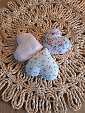 Set Of 3 Small Fabric Hanging