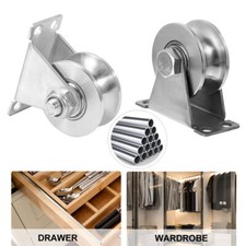 Stainless Steel Single Wheel Pulley Blocks Heavy Duty Swivel Lifting Rope Pulley