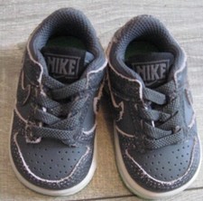Nike dunks low SE baby shoes trainers footwear  Uk 1.5 Pre worn Grey