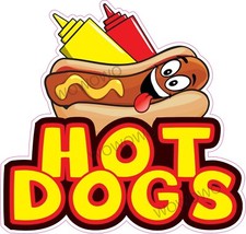 Catering van unit sticker - , hot