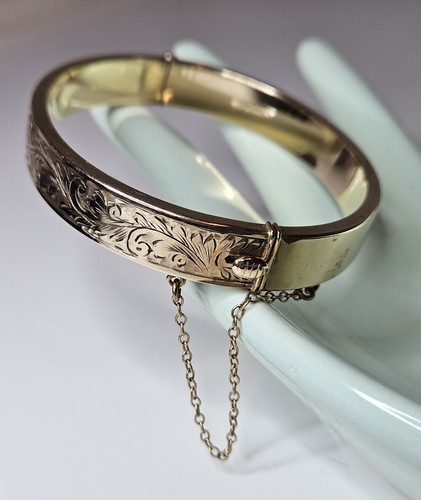 Vintage 9ct rolled - rolled, gold