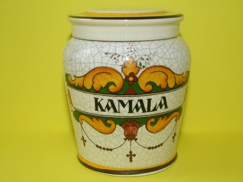 Vintage ceramic apothecary - a,