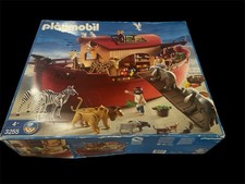 Playmobil 3255 Noah's Ark set. Rare. Used Only Few Minor Items Missing Boxed.