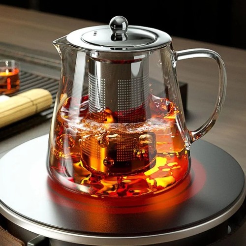 Glass teapot heat resistant - glass,