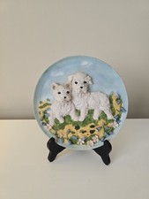 Vintage 3D Westie Puppy