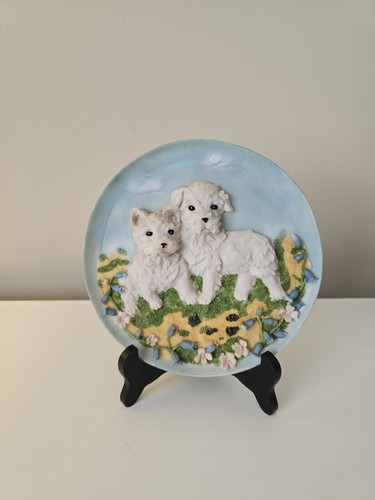 Vintage westie puppy - westie,