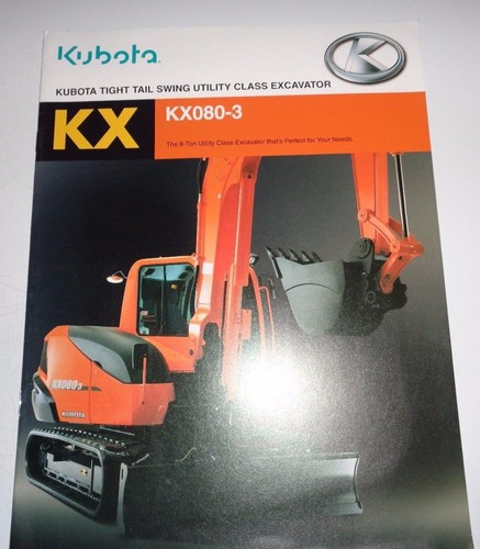 Kubota kx080 power - *kubota, kx080-3