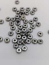 10 Stainless Steel Beads, 5mm
