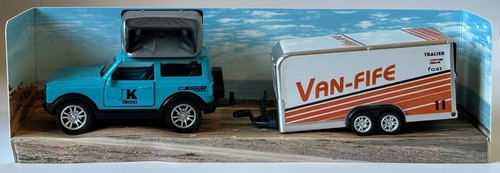 Holiday set blue car with - set,