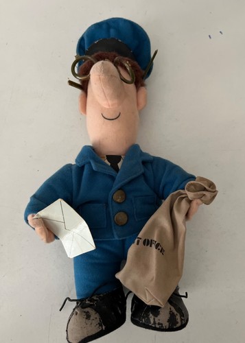 Vintage postman pat - soft, toy