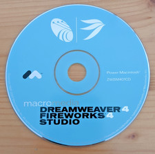 Macromedia Dreamweaver 4 Disc
