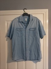 H&M Denim Shirt Men’s Large