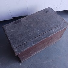 Victorian pine blanket box