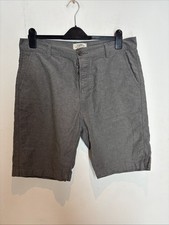 Men’s Kangaroo Poo 100% Cotton Grey Shorts - 34” Waist