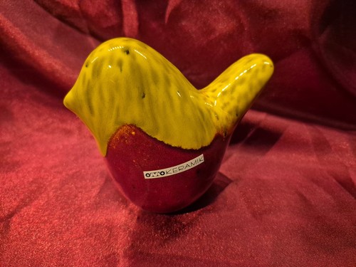 Otto keramik bird yellow - otto, in