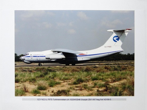 Turkmenistan airlines ilyushin - turkmenistan,