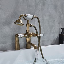 Antique Brass Bathtub Mixer