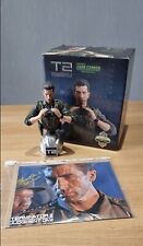 Terminator 2 Sideshow Exclusive John Connor + Signed Photo Arnold Schwarzenegger