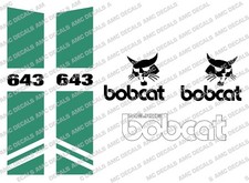 BOBCAT 643 SKID STEER DECAL