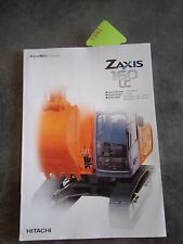 hitachi excavator Digger Zaxis 160 LC Sales Brochure