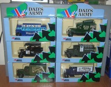 Lledo Days Gone Dad's Army Set of 6 LP13 LP17 LP20 LP33 LP43 LP59