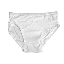 12 Mens Y Fronts - White