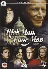 NEW & Sealed Rich Man, Poor Man - Book 2 - Complete (Box Set) (DVD, 2007)
