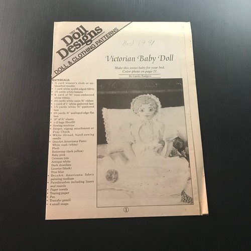 Doll designs victorian - victorian, baby